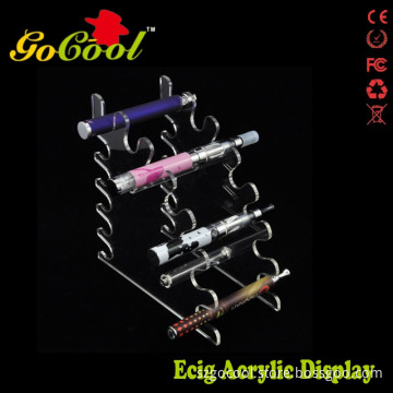 Custom Retail Acrylic Cases & Pouches E Cigarette Display Stand